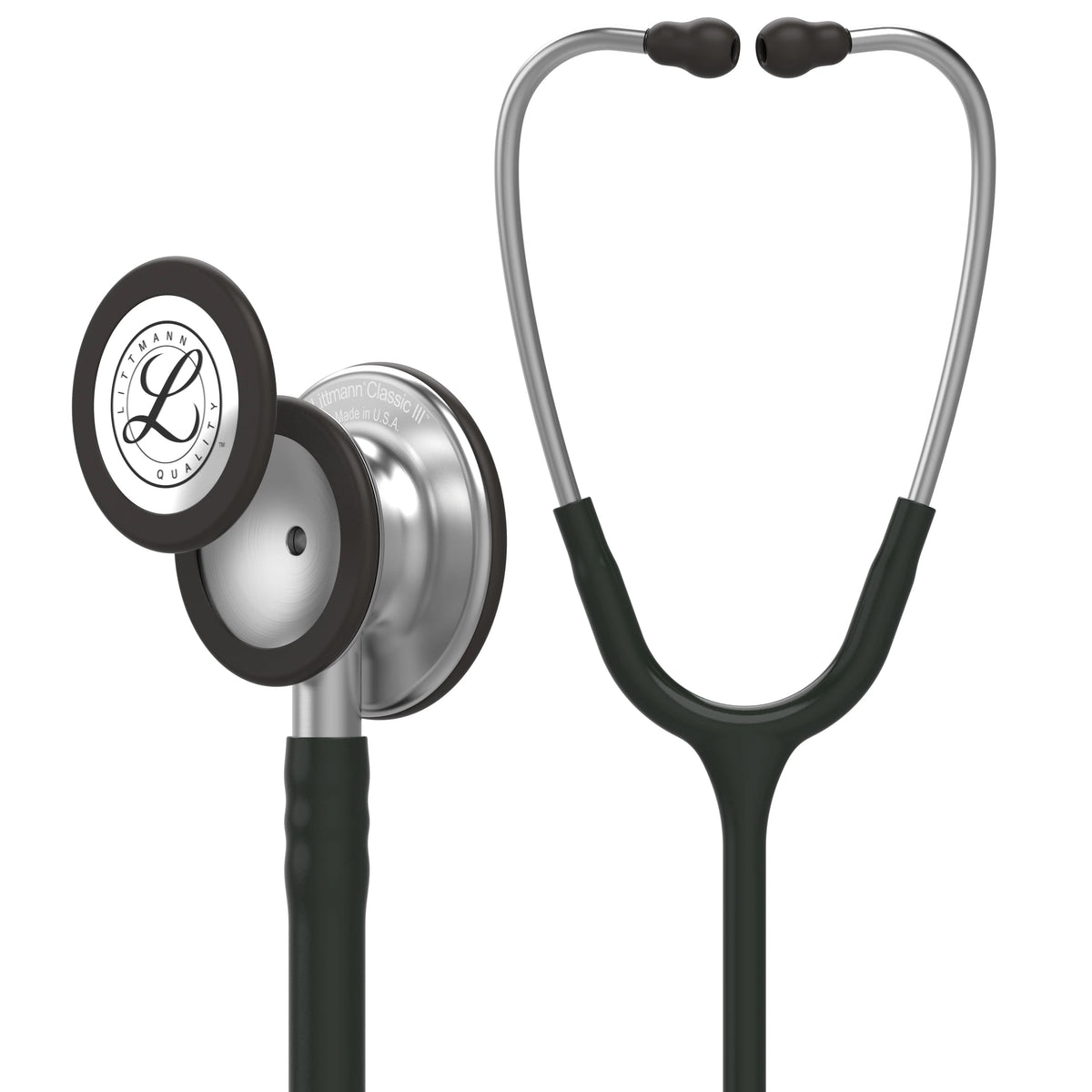 Black Tube 27 inch Stethoscope N2040
