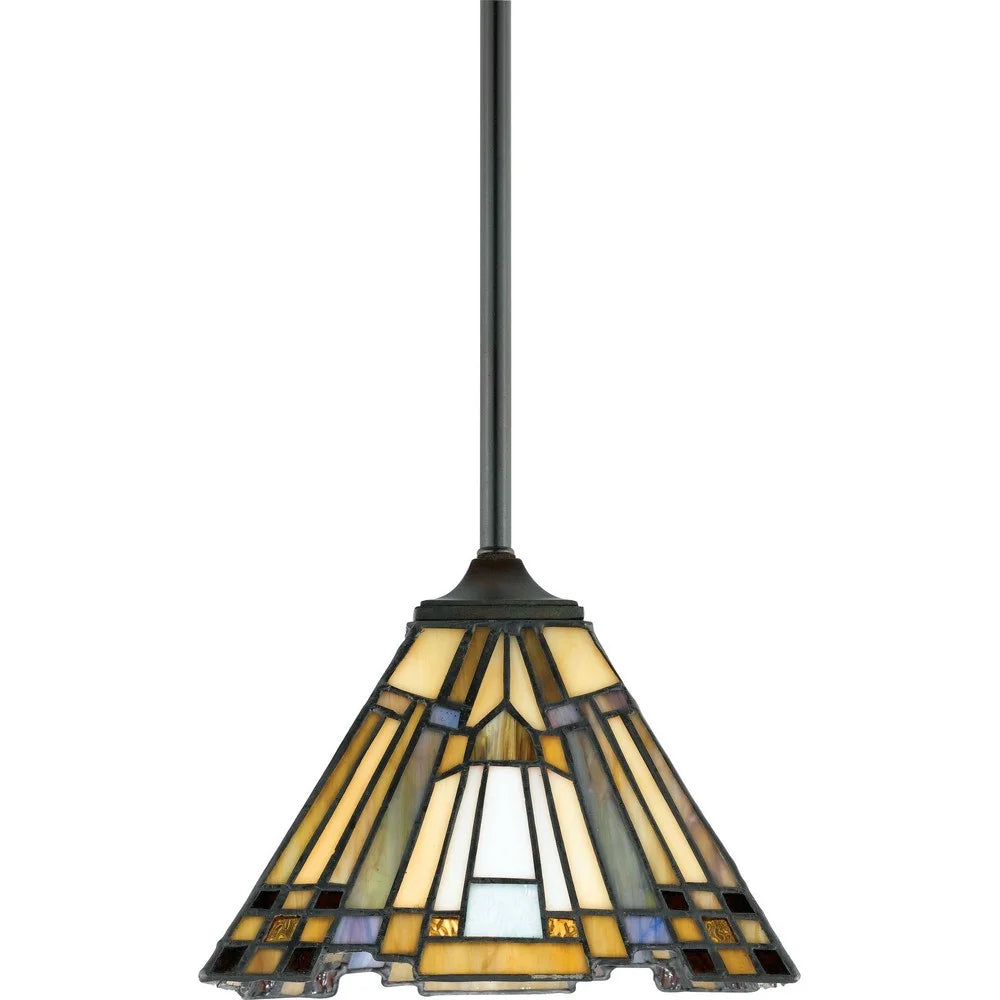 Geometric Tiffany Mini-Pendant Light I32164