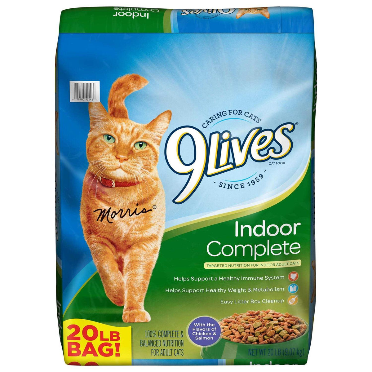 9Lives Cat Food Indoor Complete S4247