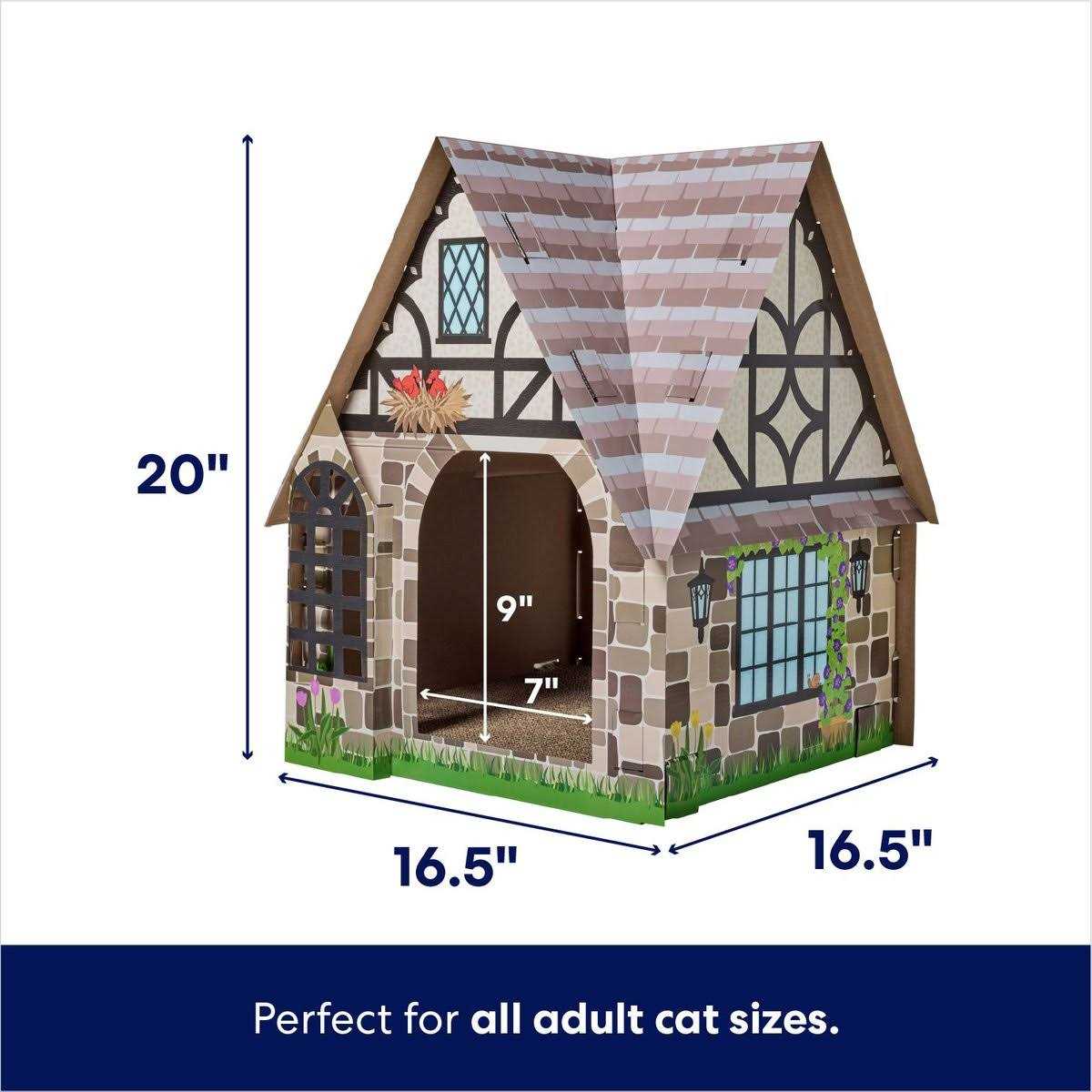 Cardboard Cat House V244