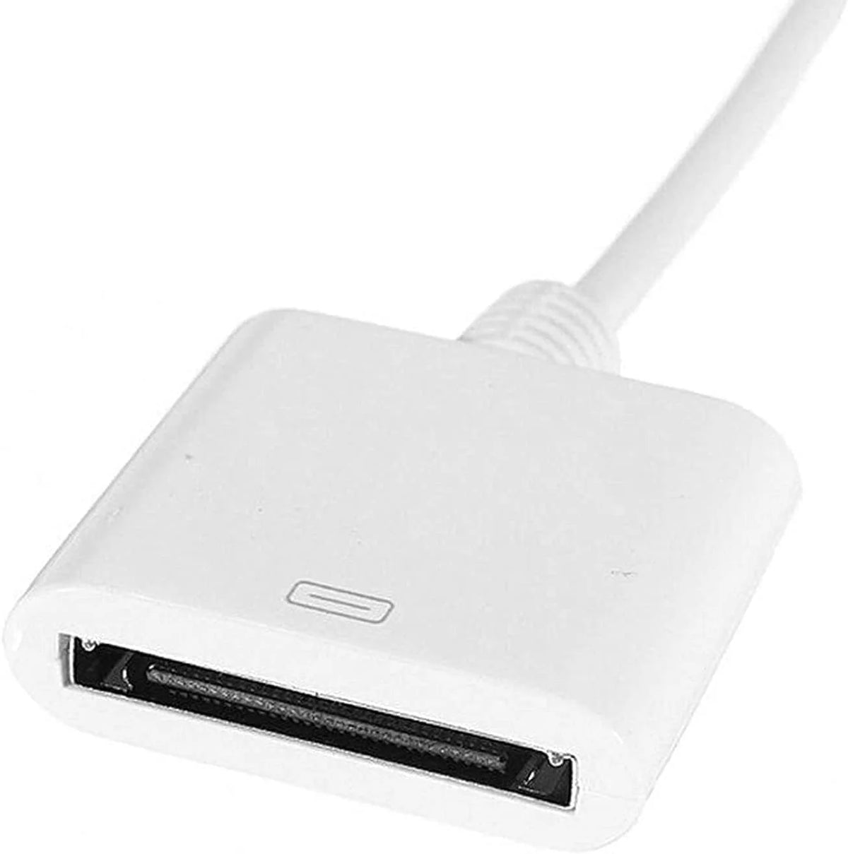 White 30pin Female to USB 3.1 Type-C Sync Data Charging Adapter Cables V735
