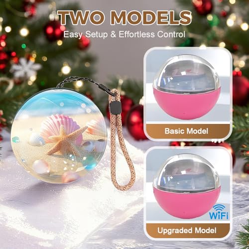 White 2.7" Memory Sphere Lamp O76856