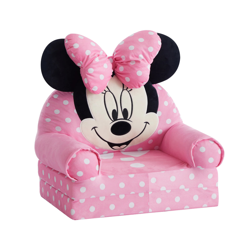 Pink Polyester 2-in-1 Flip Out Chair Y480856