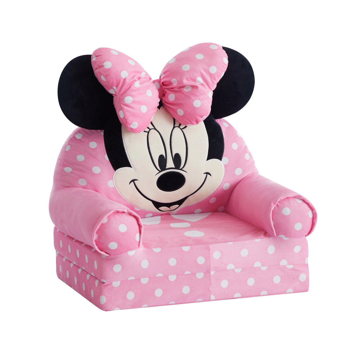 Pink Polyester 2-in-1 Flip Out Chair Y480856