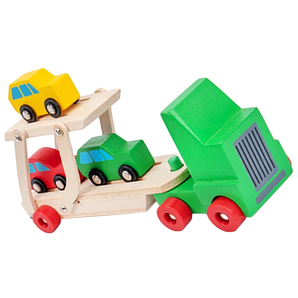 Wooden Kids Car Pickup Truck Figurine L758