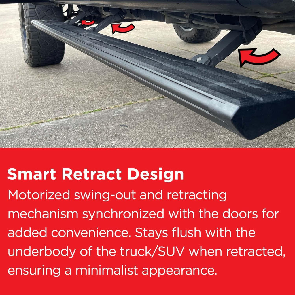 Power Retractable Running Boards F5113