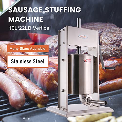 15L Sausage Stuffer with 4 Stuffing Tubes J205459