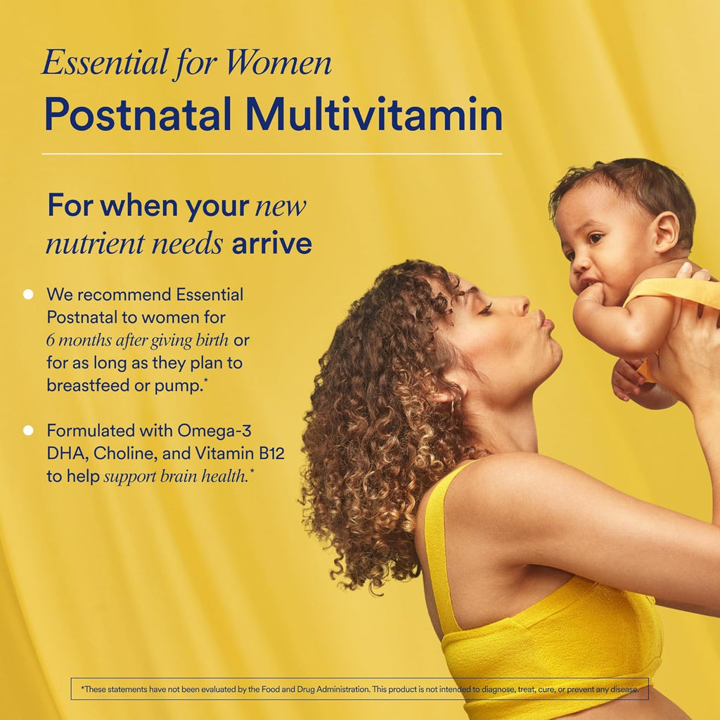 Postnatal Multivitamin and Protein Duo with Organic Vanilla Protein Powder 20g F385