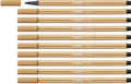 Felt-Tip Pen Dark Ochre Pack of 10 Q671