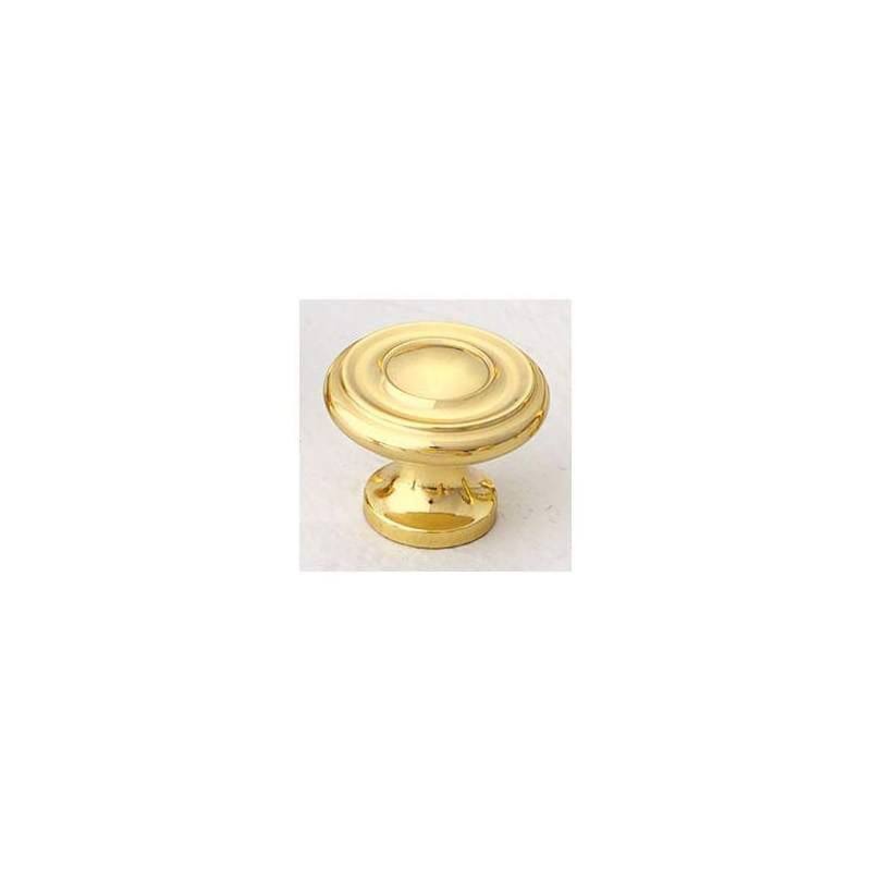 Polished Brass Mushroom Cabinet Knobs, 10 Pack C190252