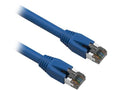 Cat 8 Ethernet Cable 50 ft. Blue Shielded Patch Cord I4162