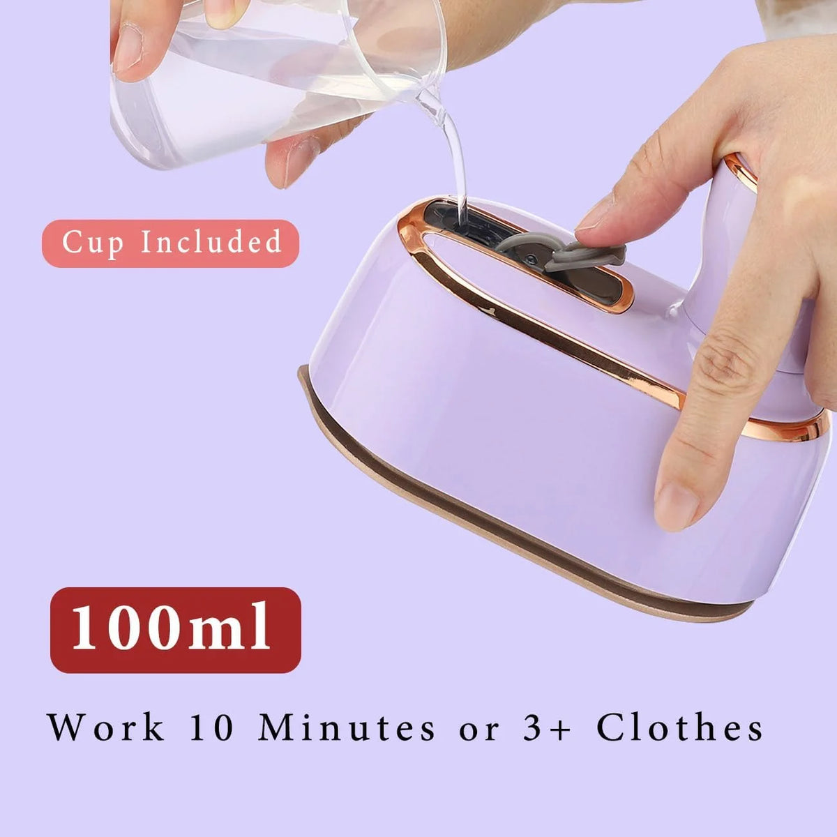 Handheld Travel Steamer Iron for Clothes J168688