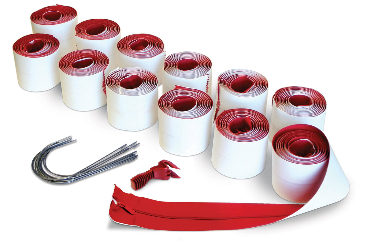 12-Pack Heavy-Duty Zipper for Dust Barriers B1741
