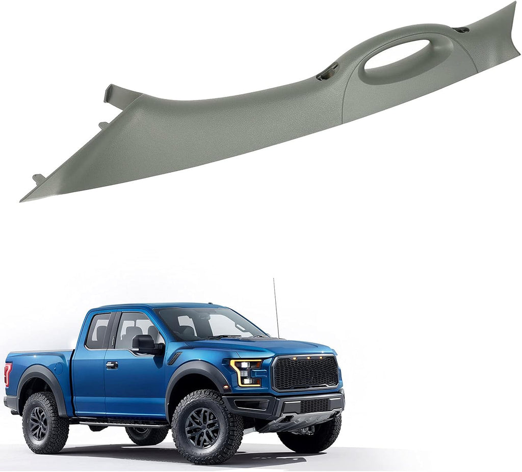 Pair of A Pillar Interior Trim Grab Handle Driver Passenger Side Compatible with 2004-2008 Ford F150 Replacement Pack of 2 X57347
