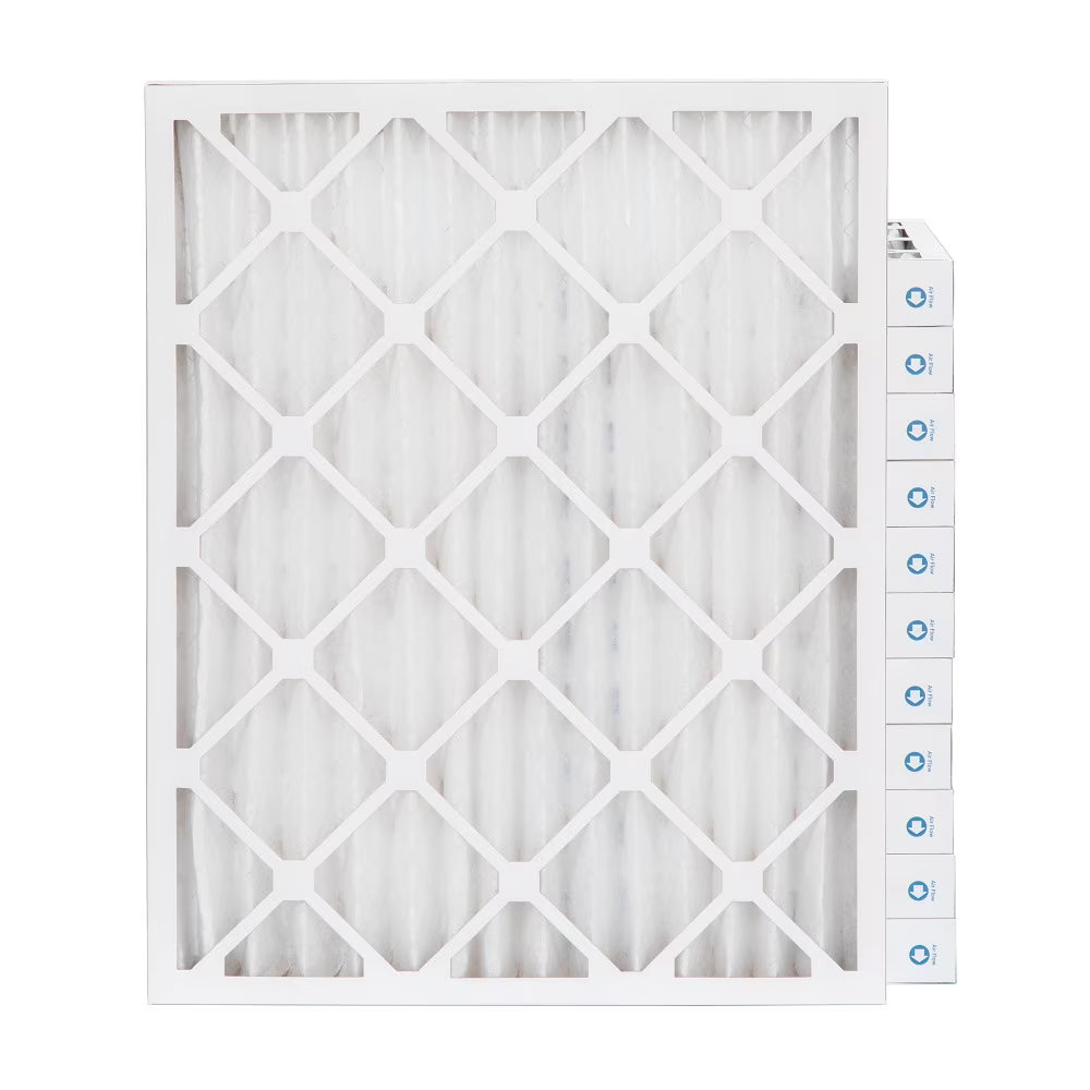 MERV 8 2" Air Filters, CASE of 12, Exact Size 19-3/8 x 23-3/8 x 1-3/4 B475376