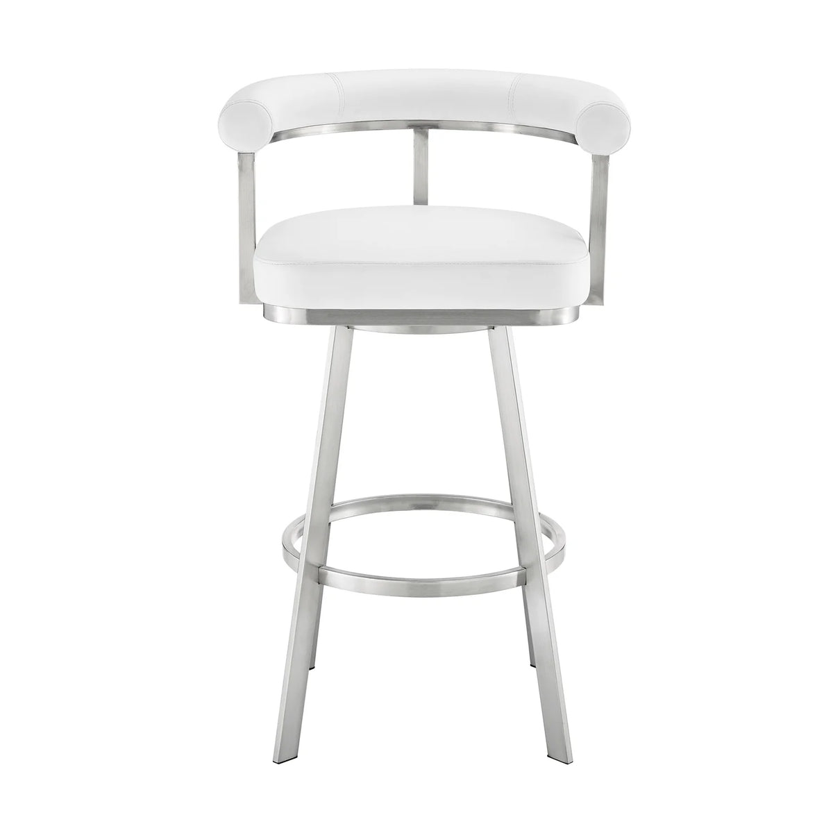 Black/Chrome Swivel Bar Stool C70722