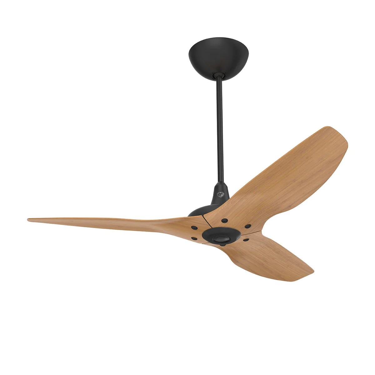 52 Ceiling Fan with Bamboo Blades and Black Finish C4060