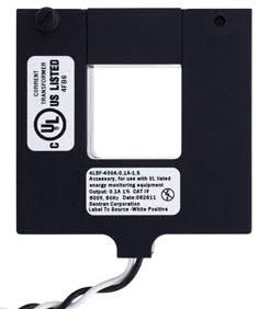 Current Transformer 1600:0.1A Split Core Black S287