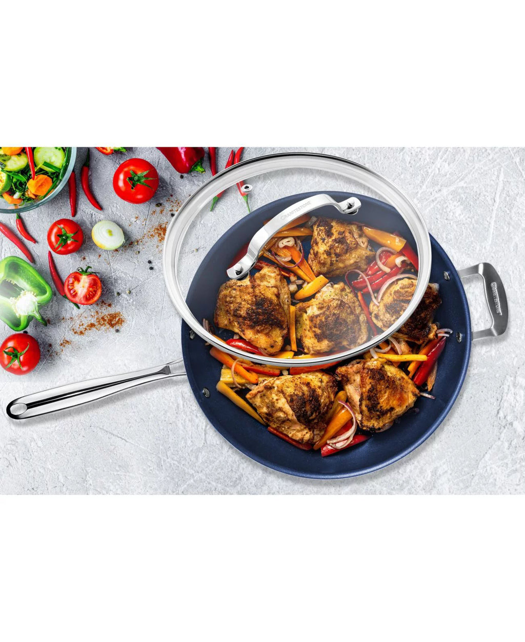 14″ Nonstick Fry Pan and Lid M907840