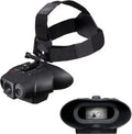 Red HD Digital Night Vision Goggles with 1x Magnification, 940nm Infrared, 1080p Video, USB Rechargeable U6752