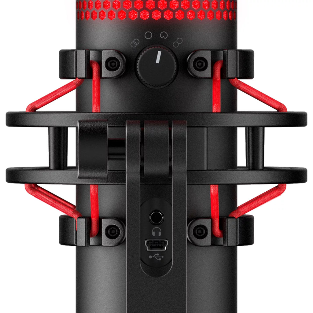 USB Condenser Gaming Microphone with Shock Mount and Pop Filter W11128
