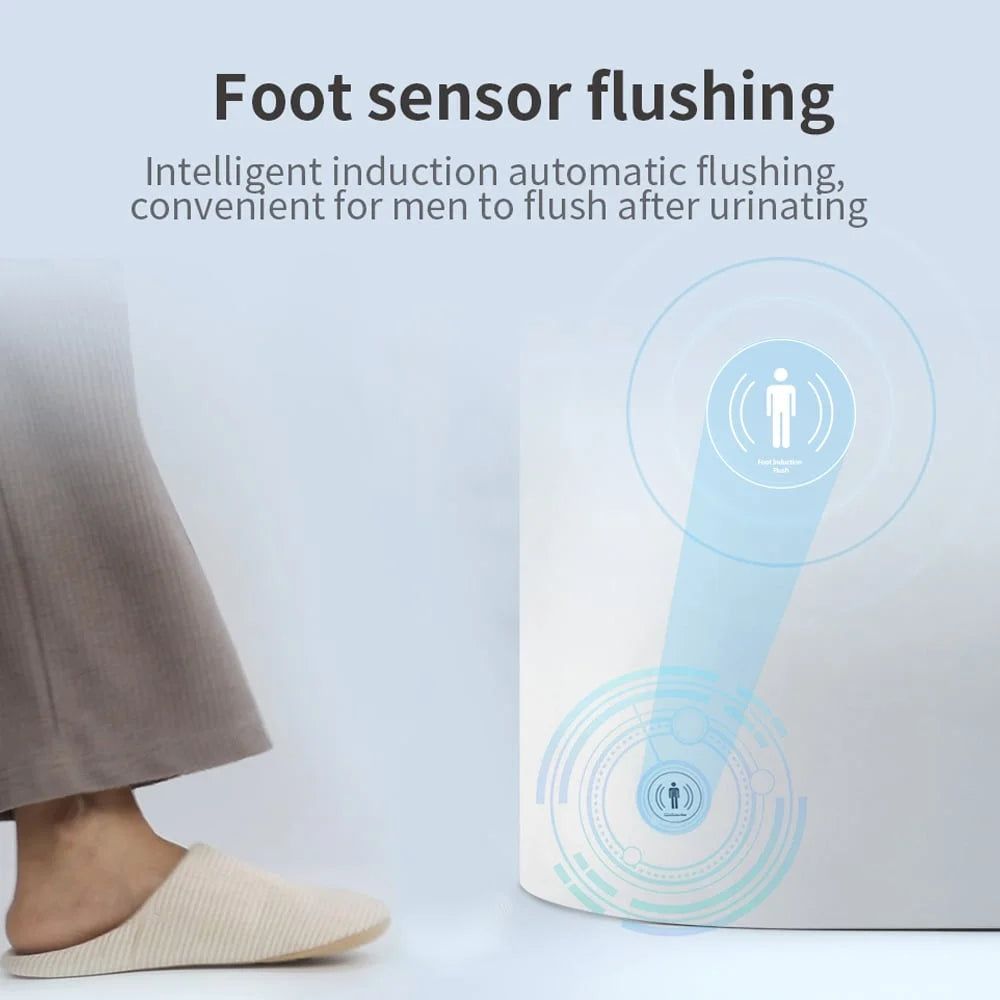 Small Size Smart Toilet One-Piece Elongated Floor Mounted O951