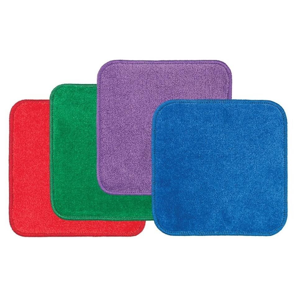 Multicolor Set of 12 Seating Squares O373