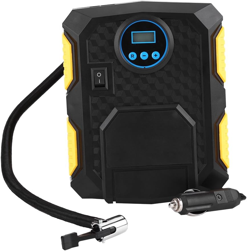 150PSI Portable Car Tire Inflator Pump with DC12V Adaptor, Pack of 2 U143208