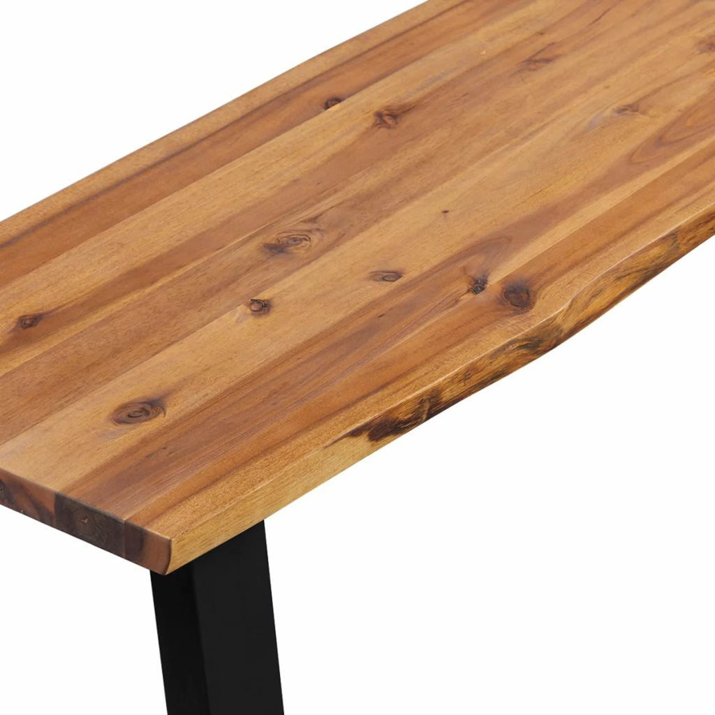 Solid Acacia Wood Bench C7316