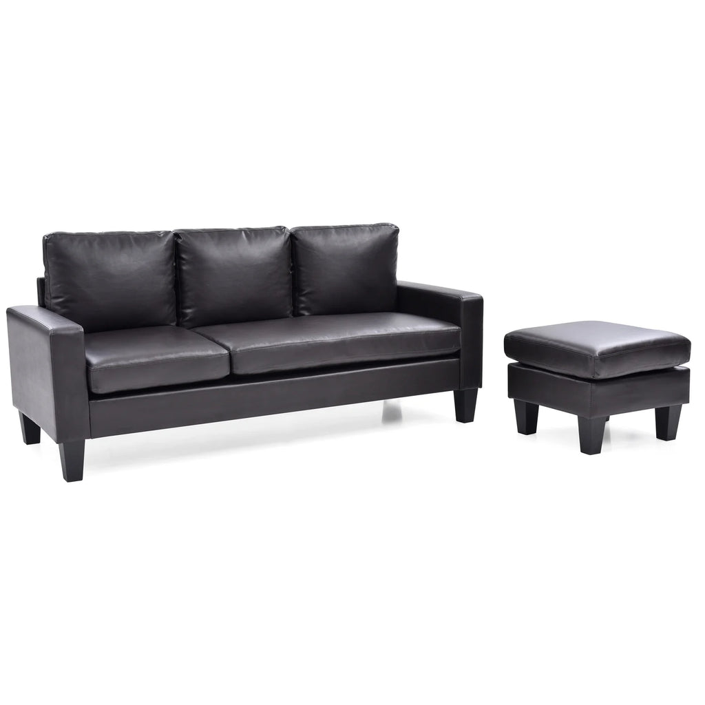 Cappuccino Sofa Chaise I201
