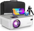 Portable Mini WiFi Bluetooth 1080P Projector with Tripod and Carry Bag N709850