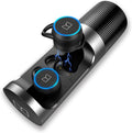 Wireless Earbuds with Rotating Metal Charging Case, 8 Hours Playback, Pack of 2 M652159
