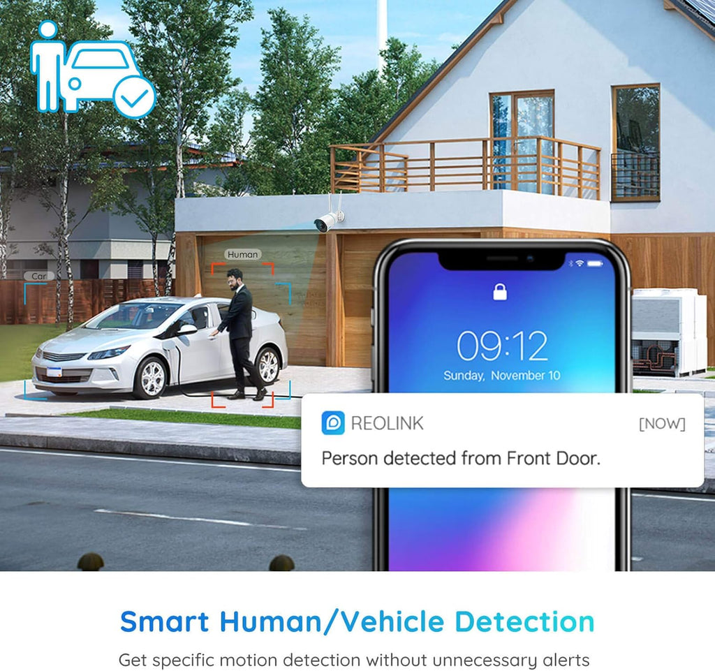 5MP HD Dual Band WiFi Security Camera with Night Vision G990