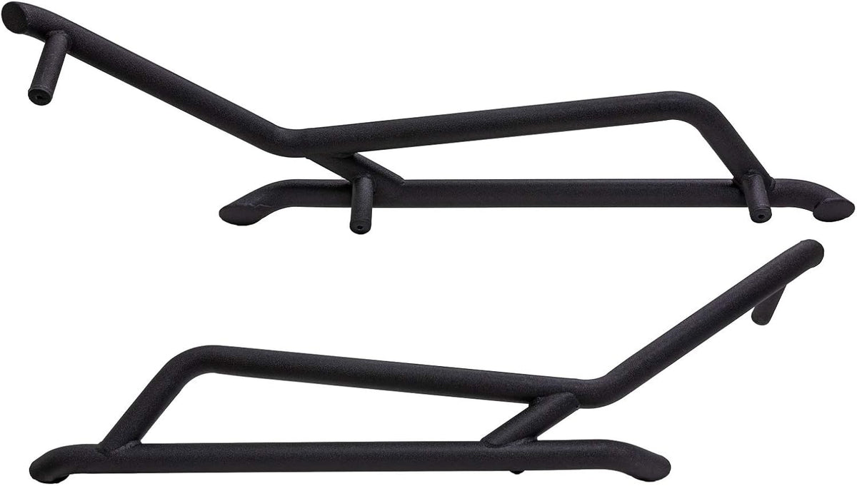 Wrinkle Black Bolt-on Rock Sliders P939