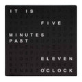 Black Table Top Clock N321