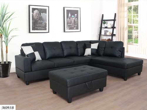 3 PC Sectional Sofa Set Y706