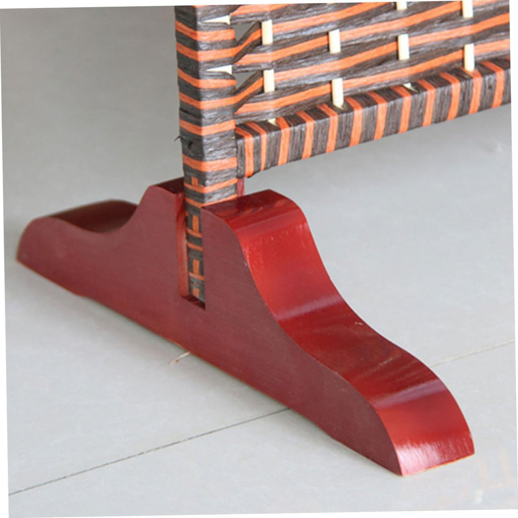 2pcs Wooden Partition Stand Base J6705