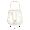 White Decorative Metal Lantern S6095