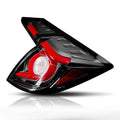Clear LED Tail Lights for Honda Civic Hatchback J77889