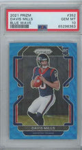 Davis Mills Graded Card (Blue Wave /199) G5491