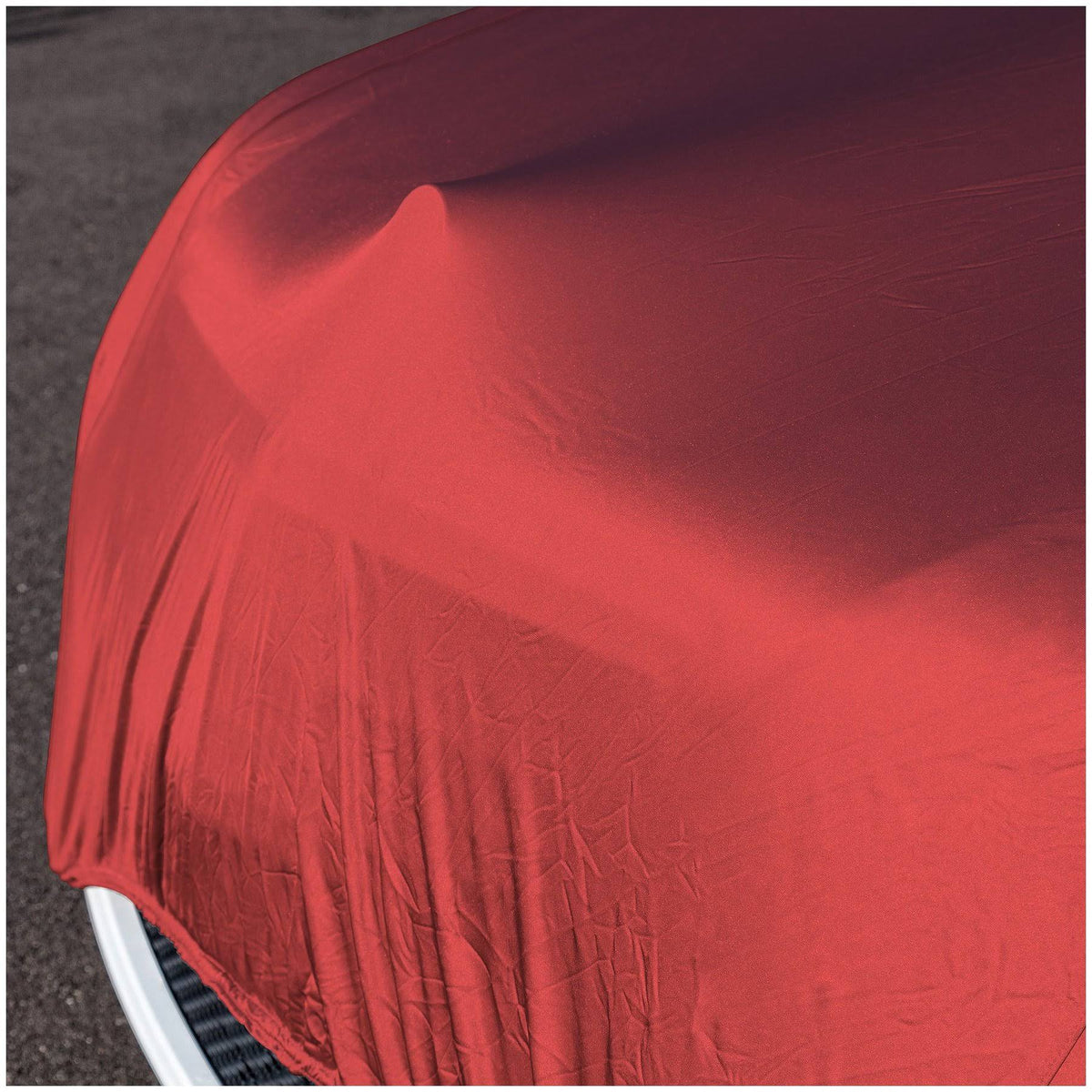 Red Stretch Car Cover B755