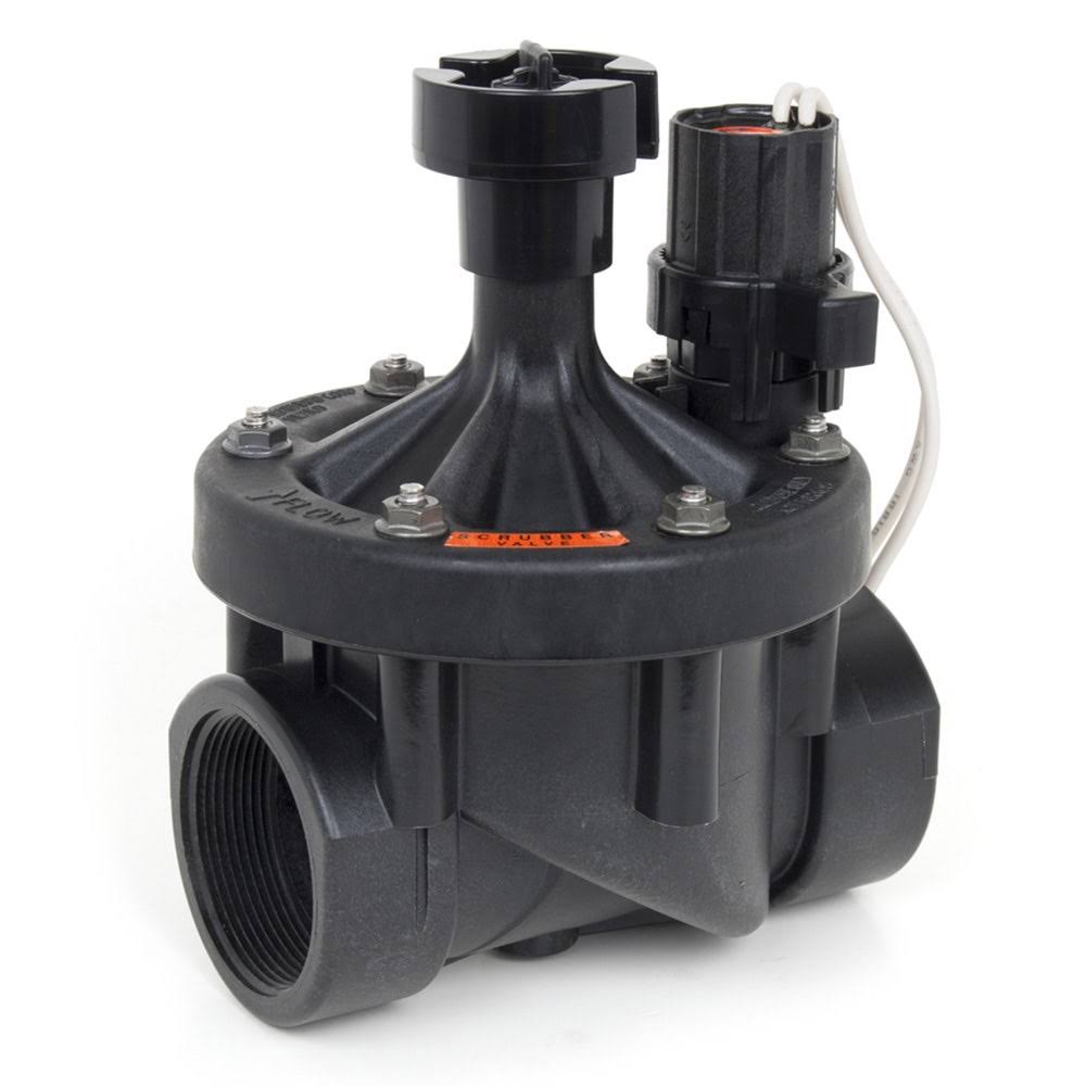 Industrial Irrigation Valve with Self-Cleaning Scrubber X7592