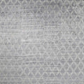 Platinum Silver Gray Oriental Area Rugs R59445