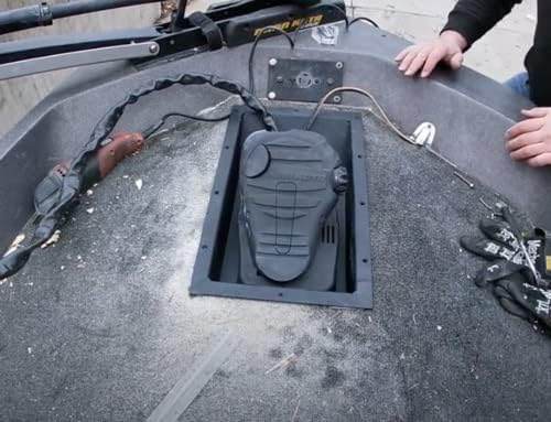 Recessed Boat Trolling Motor Foot Pan M836