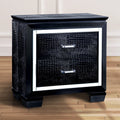 Solid Wood 2-Drawer Nightstand G865389