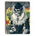 Lady Planked Wood Wall Decor Y5880