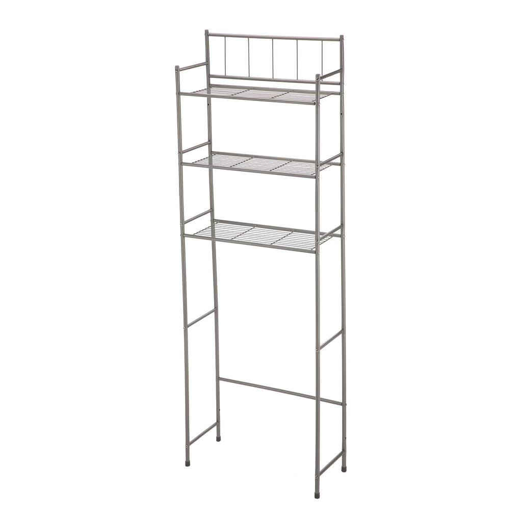 4 Piece Steel Satin Nickel Bath Shelves Set Y7020