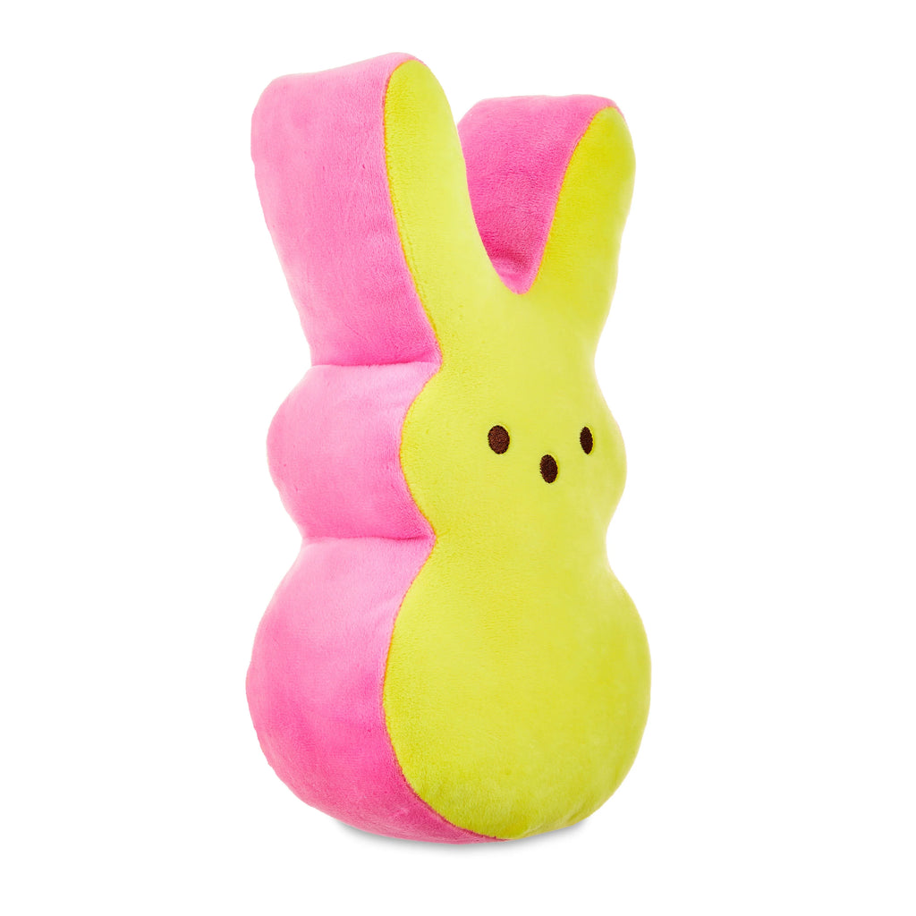 Yellow and Pink 12-inch Plush Bunny E5259