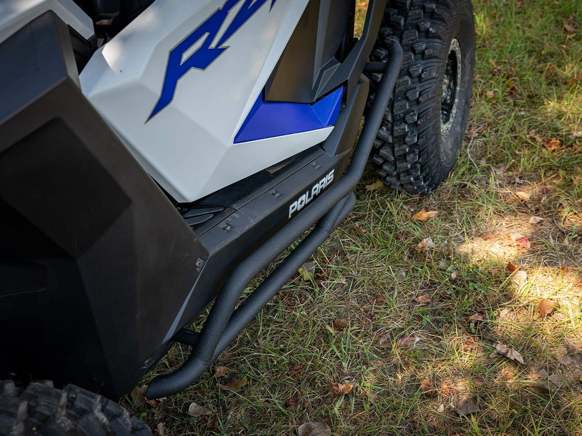 Wrinkle Black Bolt-on Rock Sliders P939
