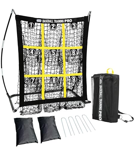 Pitching Net with Strike Zone Baseball Softball Training Equipment G4521